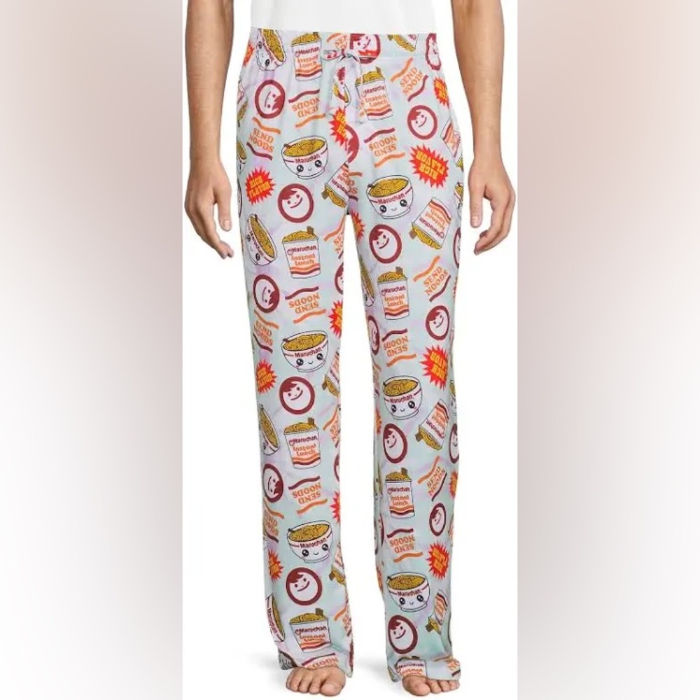 Maruchan Noodles Mens Printed Joggers/Sleep Pants